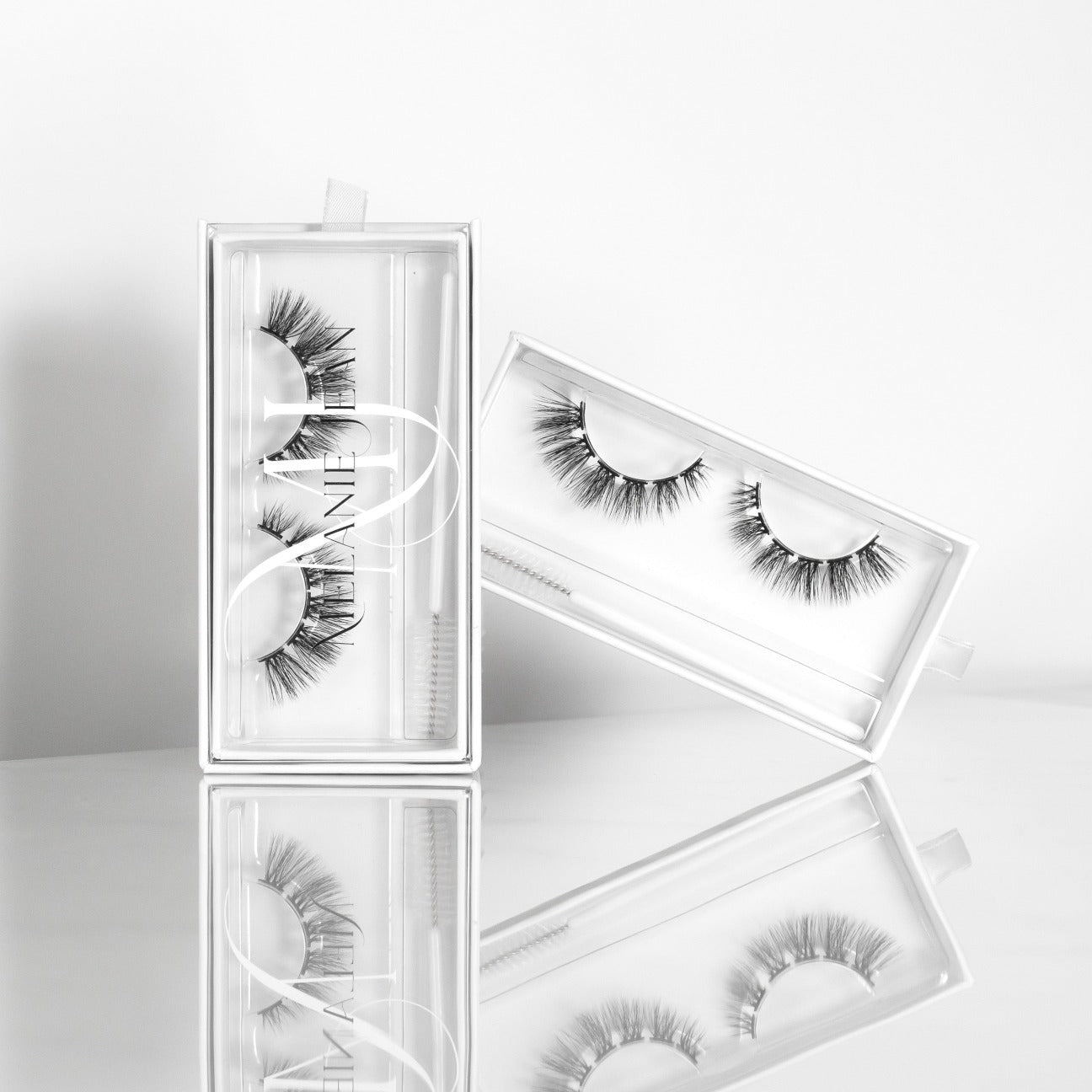 Melanie Jean Plant Fiber Nena Clusters Lash Style, free shipping, multi use lash, glamorous lashes