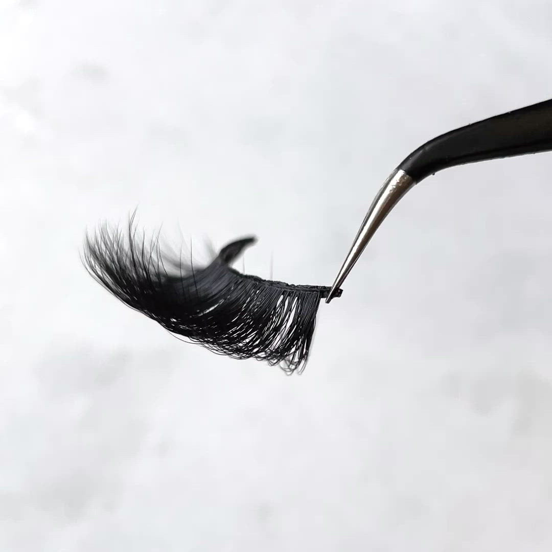 Melanie Jean Plant Fiber Tease Lash Style, free shipping, multi use lash, glamorous lashes