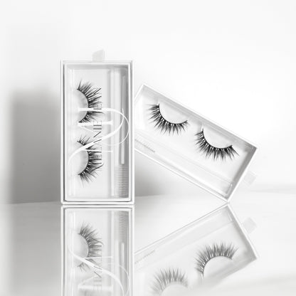 Melanie Jean Plant Fiber Lash Corazon Style, free shipping, multi use lash, glam, natural lashes