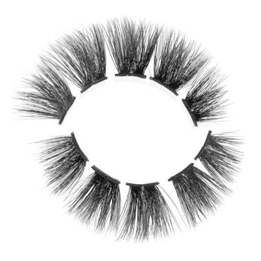 Melanie Jean Plant Fiber Clusters Lash De Vil Style, free shipping, multi use lash, glamorous lashes