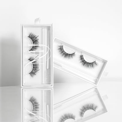 Melanie Jean Plant Fiber Hermosa Lash Style, free shipping, multi use lash, glamorous, natural lashes